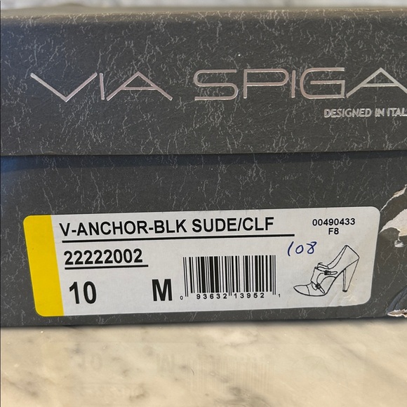 Via Spiga Black Heeled Shoes - Picture 8 of 9